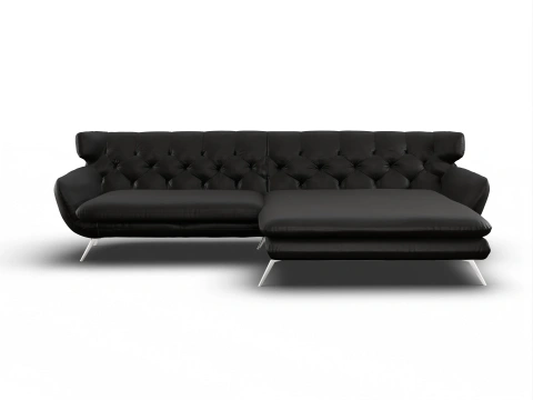 Ecksofa mit Longchair rechts